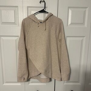Beige Maternity/Nursing Hoodie